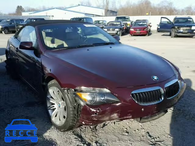 2006 BMW 650I WBAEK13436CN75475 зображення 0