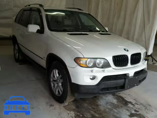 2006 BMW X5 3.0I 5UXFA13516LY36586 зображення 0