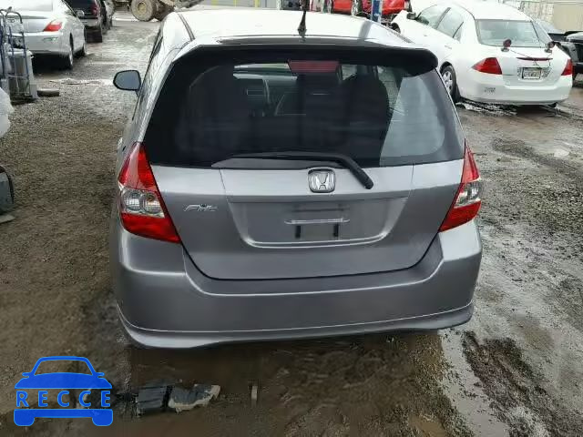 2008 HONDA FIT SPORT JHMGD38668S069254 зображення 9