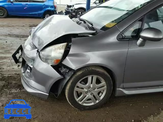 2008 HONDA FIT SPORT JHMGD38668S069254 зображення 8