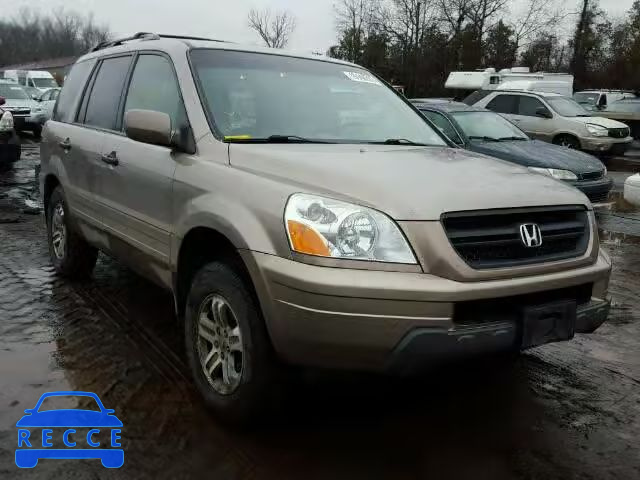 2004 HONDA PILOT EXL 2HKYF18754H579097 image 0