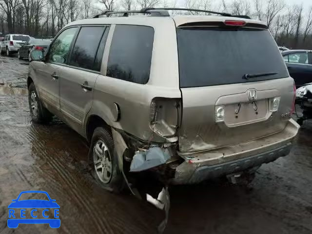 2004 HONDA PILOT EXL 2HKYF18754H579097 image 2