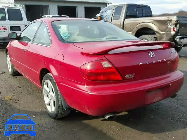 2001 ACURA 3.2 CL TYP 19UYA42601A020125 image 2