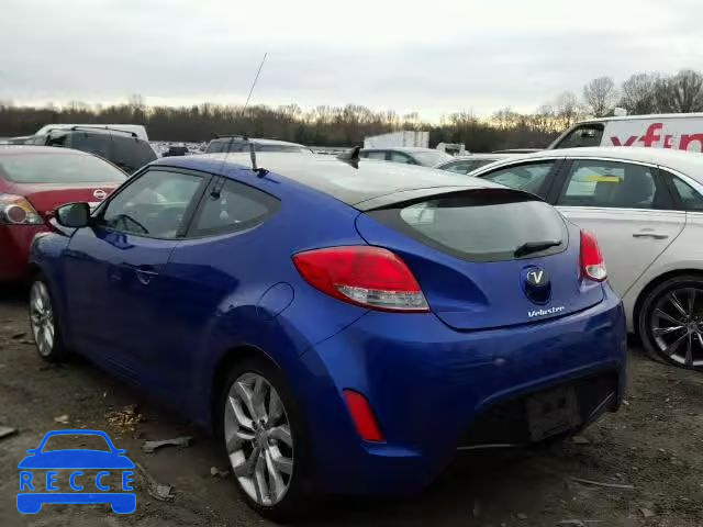 2012 HYUNDAI VELOSTER KMHTC6AD6CU082205 image 2