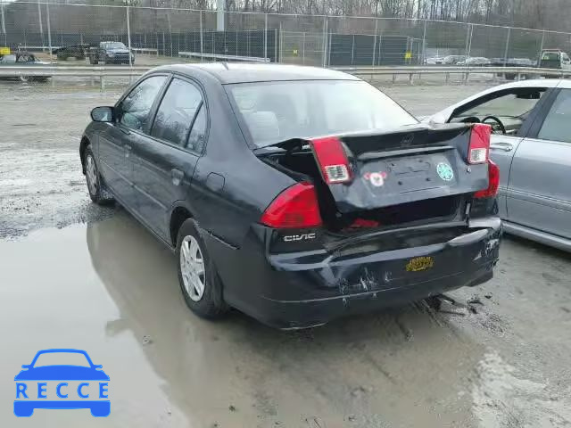 2005 HONDA CIVIC DX V 1HGES16375L027839 зображення 2