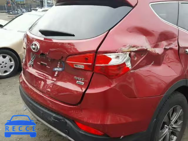 2014 HYUNDAI SANTA FE S 5XYZUDLB6EG210216 image 9