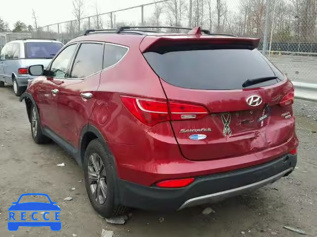 2014 HYUNDAI SANTA FE S 5XYZUDLB6EG210216 image 2