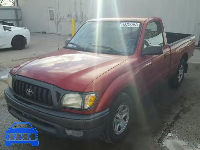 2002 TOYOTA TACOMA 5TENL42N32Z047829 image 1