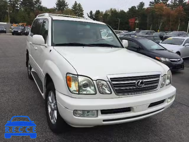 2004 LEXUS LX 470 JTJHT00W343541785 image 3