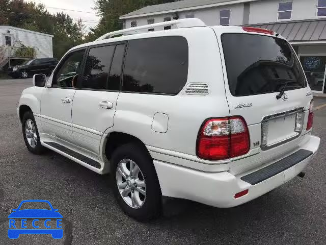 2004 LEXUS LX 470 JTJHT00W343541785 зображення 7