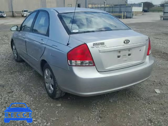 2009 KIA SPECTRA EX KNAFE221095610989 image 2