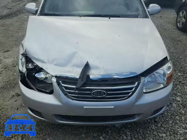 2009 KIA SPECTRA EX KNAFE221095610989 image 6