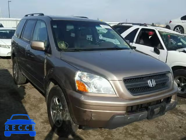 2004 HONDA PILOT EXL 2HKYF18534H603637 image 0