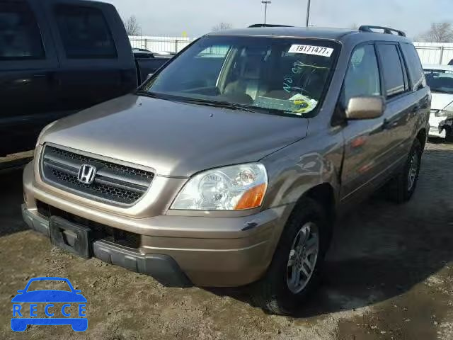 2004 HONDA PILOT EXL 2HKYF18534H603637 image 1