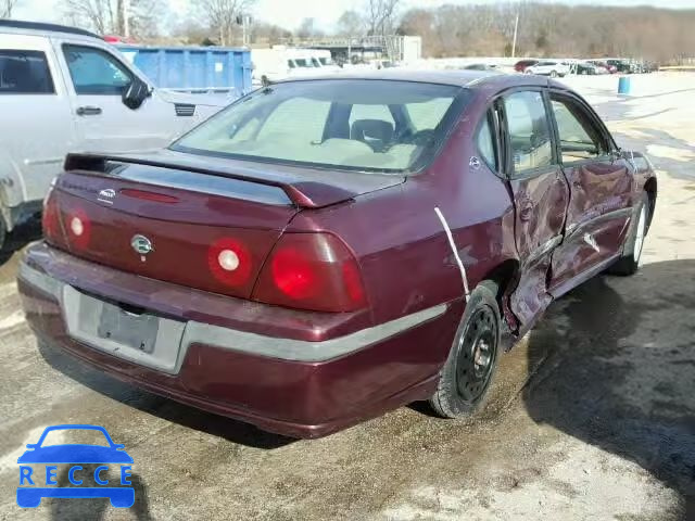 2003 CHEVROLET IMPALA LS 2G1WH52K939134166 image 3