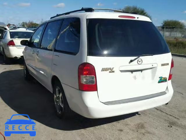 2001 MAZDA MPV WAGON JM3LW28Y910210171 image 2