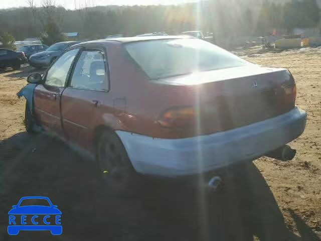 1995 HONDA CIVIC DX/L 1HGEG854XSL044375 зображення 2