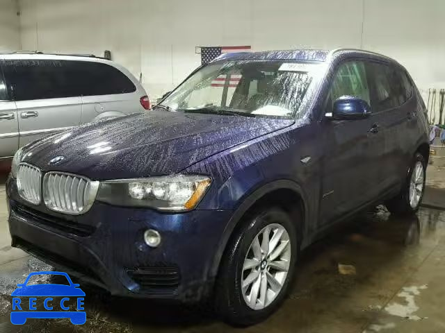 2016 BMW X3 XDRIVE2 5UXWX9C56G0D84556 image 1