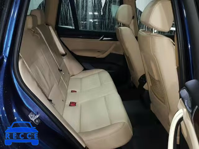 2016 BMW X3 XDRIVE2 5UXWX9C56G0D84556 image 5