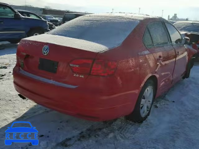 2012 VOLKSWAGEN JETTA SE 3VWDX7AJ9CM067787 image 3