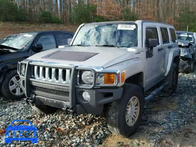 2007 HUMMER H3 SUV 5GTDN13E678190472 image 1
