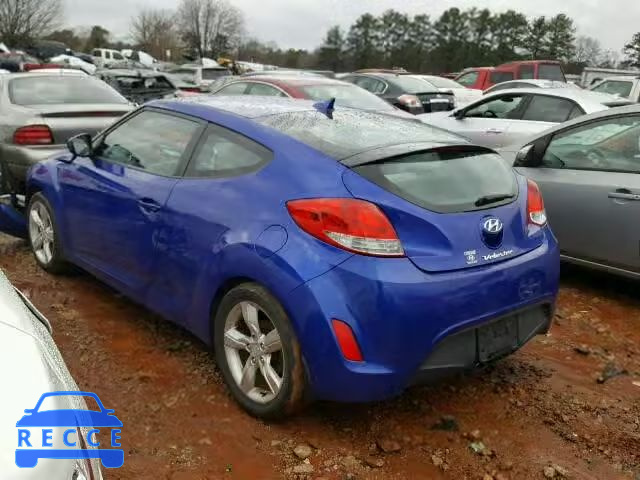 2012 HYUNDAI VELOSTER KMHTC6AD5CU047526 image 2