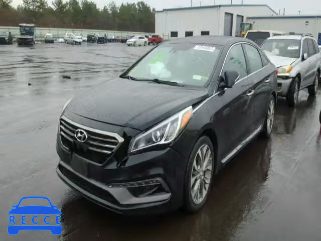 2015 HYUNDAI SONATA SPO 5NPE34AB5FH114916 image 1