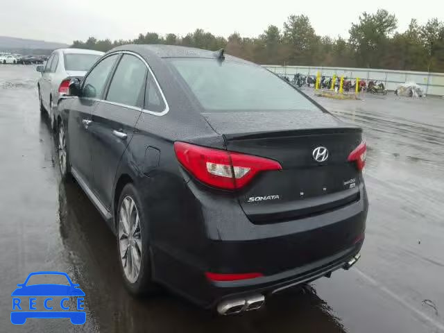 2015 HYUNDAI SONATA SPO 5NPE34AB5FH114916 image 2