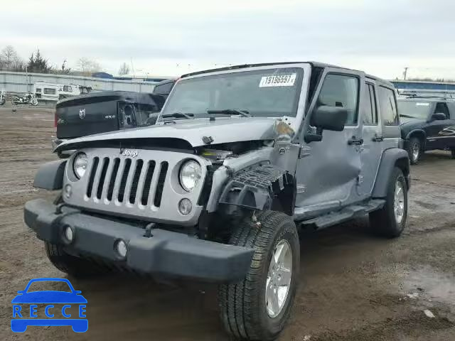 2014 JEEP WRANGLER U 1C4BJWDG1EL198156 image 1