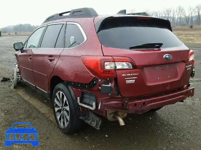 2016 SUBARU OUTBACK 2. 4S4BSANC7G3237021 image 2