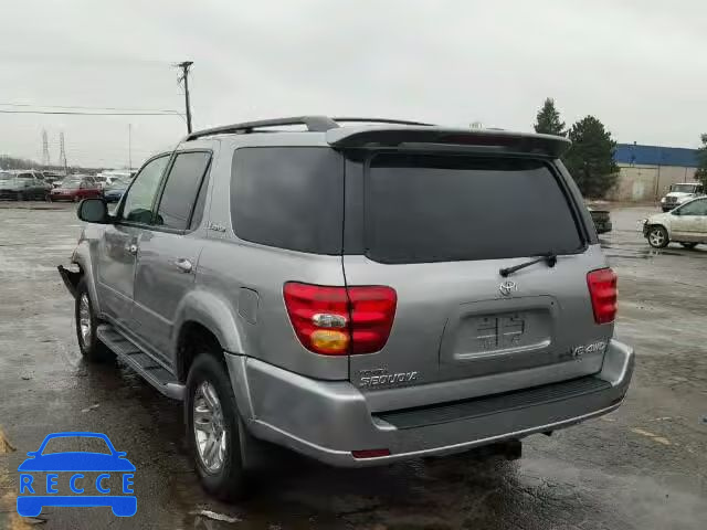 2003 TOYOTA SEQUOIA LI 5TDBT48A33S146639 зображення 2