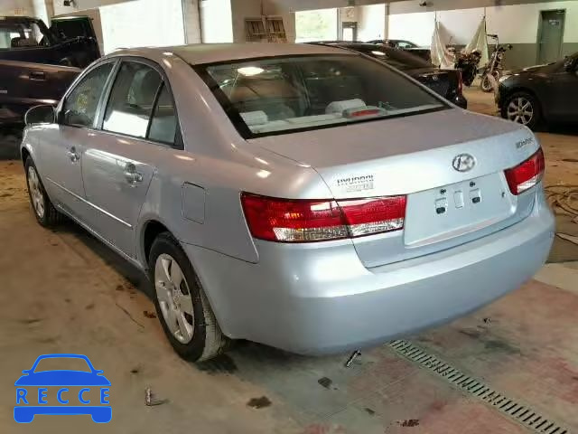 2007 HYUNDAI SONATA GLS 5NPET46C57H186220 image 2