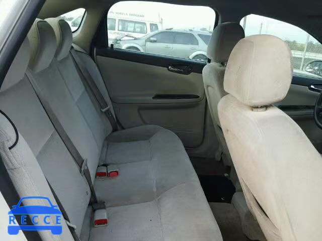 2006 CHEVROLET IMPALA LT 2G1WT55K869129555 зображення 5