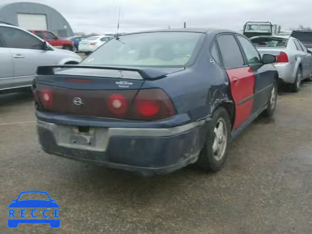 2002 CHEVROLET IMPALA LS 2G1WH55K129207783 image 3