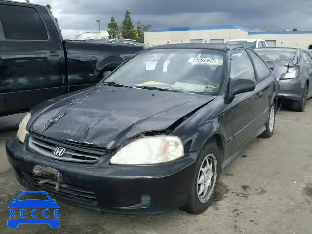 1999 HONDA CIVIC HX 1HGEJ7228XL020937 зображення 1