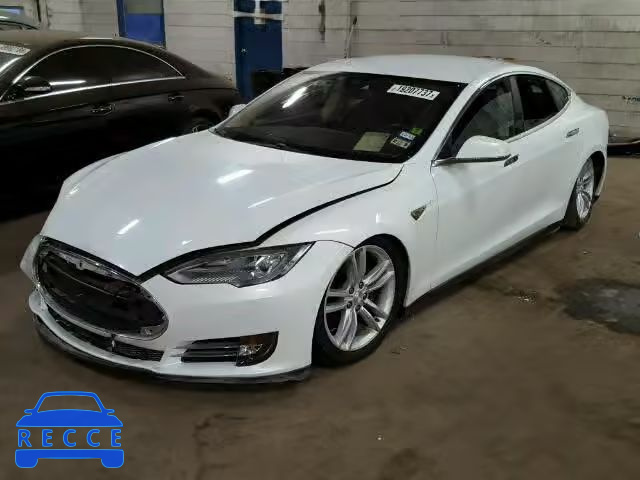 2014 TESLA MODEL S 5YJSA1H21EFP66037 image 1