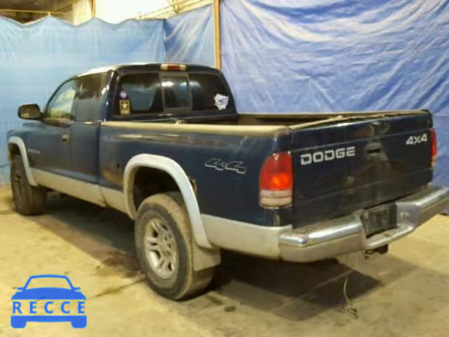 2002 DODGE DAKOTA SLT 1B7GG42X92S722652 image 2