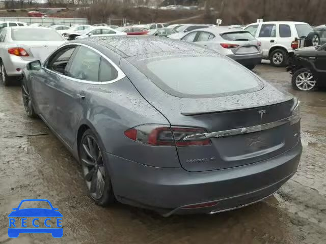 2013 TESLA MODEL S 5YJSA1DP9DFP05342 Bild 2