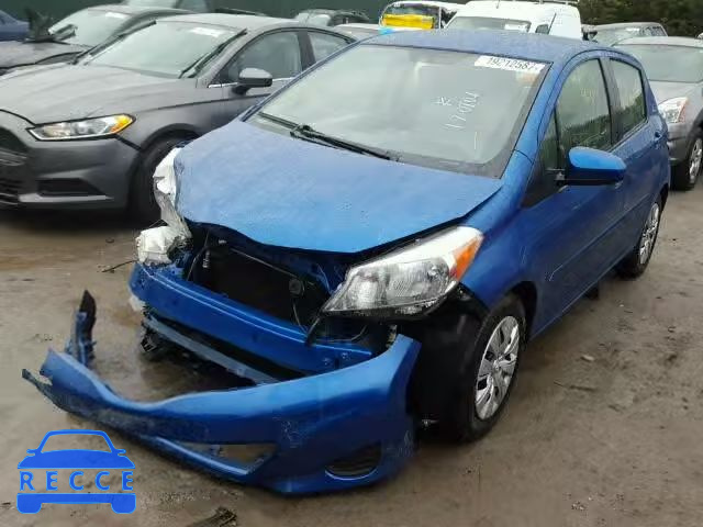 2012 TOYOTA YARIS JTDKTUD32CD538840 зображення 1