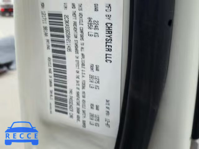 2008 CHRYSLER 300 LIMITE 2C3KA33G58H211495 image 9