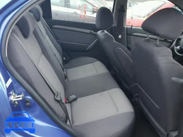 2008 CHEVROLET AVEO/LS KL1TD56648B215804 зображення 5