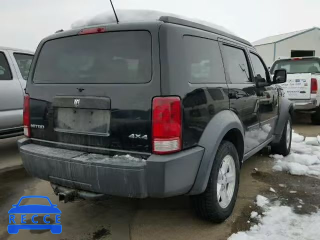 2007 DODGE NITRO SXT 1D8GU28K07W503671 Bild 3