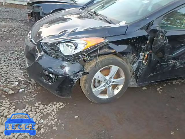 2013 HYUNDAI ELANTRA GL 5NPDH4AE1DH375433 зображення 9