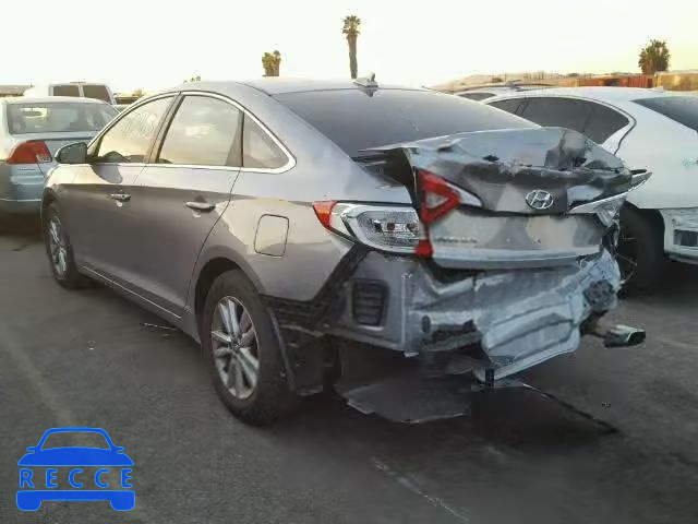 2016 HYUNDAI SONATA SE 5NPE24AF4GH331526 image 2