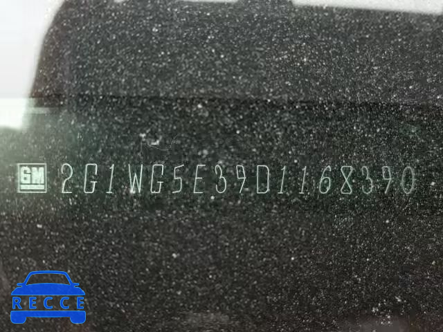 2013 CHEVROLET IMPALA LT 2G1WG5E39D1168390 image 9