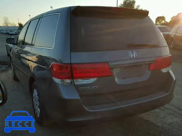 2008 HONDA ODYSSEY LX 5FNRL382X8B026155 image 2