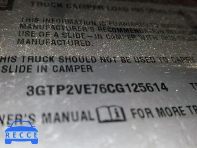 2012 GMC SIERRA K15 3GTP2VE76CG125614 image 9
