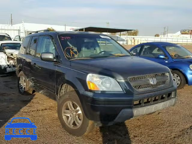 2004 HONDA PILOT EXL 2HKYF18634H516801 image 0