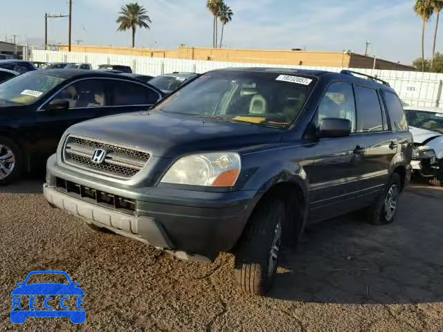 2004 HONDA PILOT EXL 2HKYF18634H516801 image 1