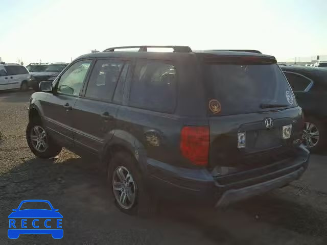 2004 HONDA PILOT EXL 2HKYF18634H516801 image 2